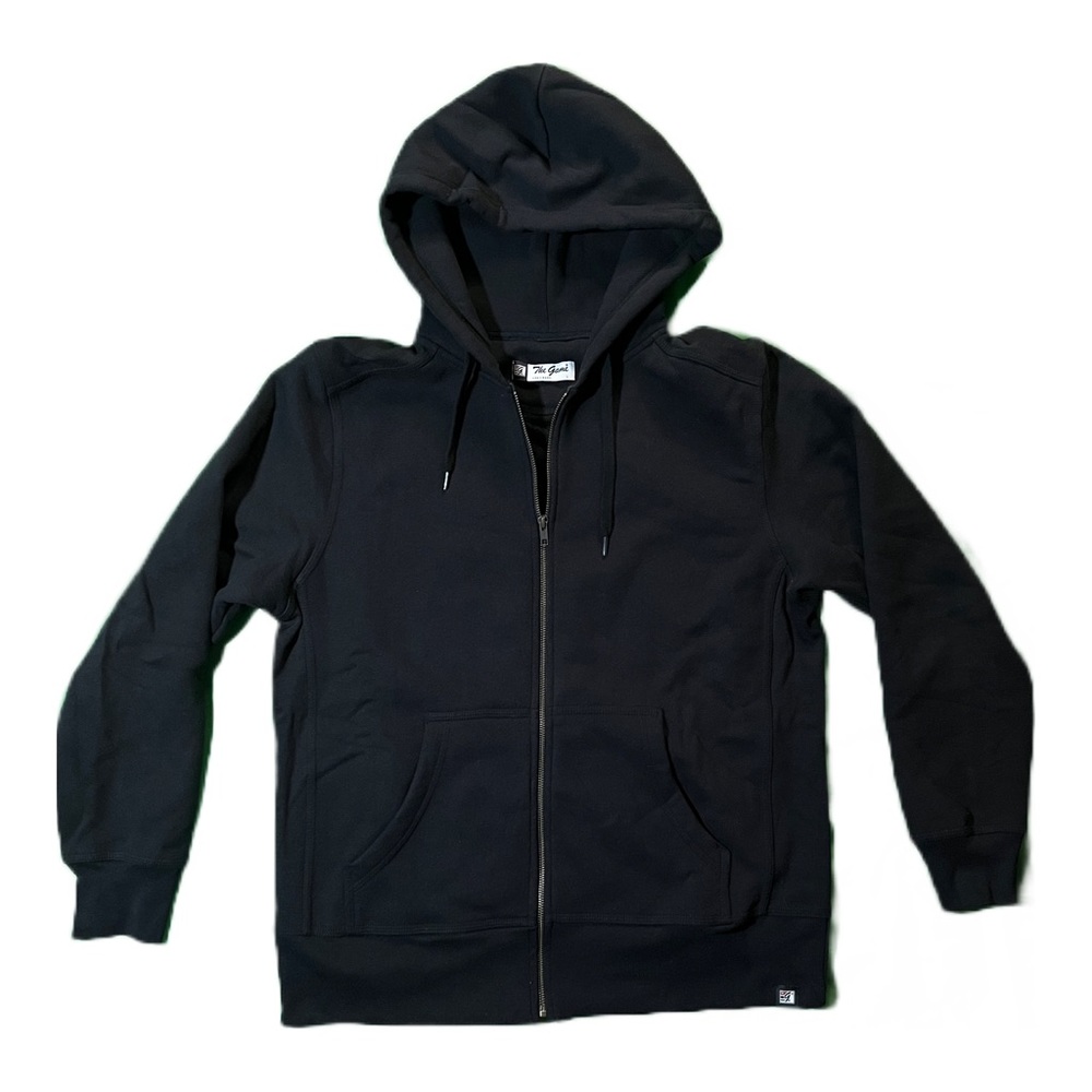 The Game® USA Made Full Zip Hoodie - Black